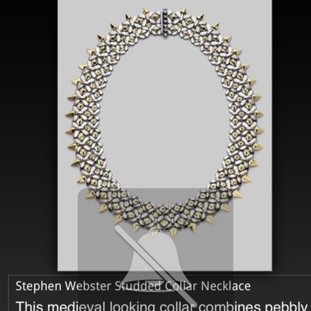 Steven Webster Studded Collar Necklace - Picture 4 of 6
